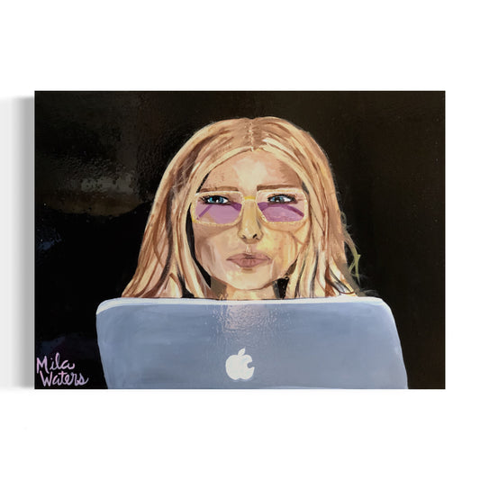 Carrie works