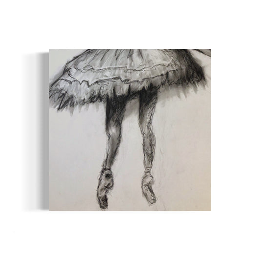 Charcoal ballerina 1