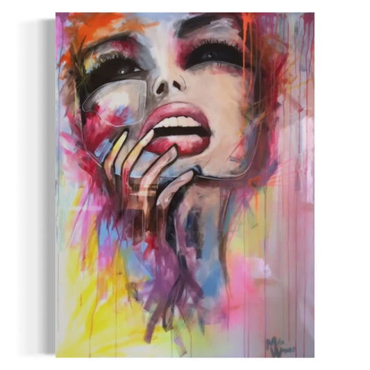 Vibrant lady