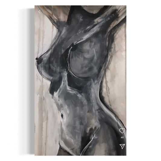 Figure shades of grey