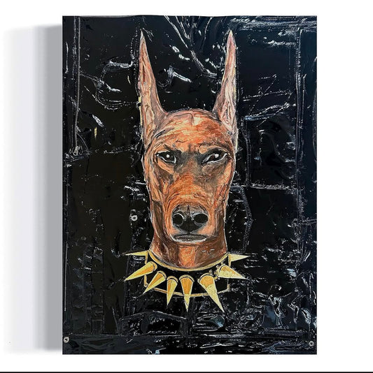 Leather Doberman